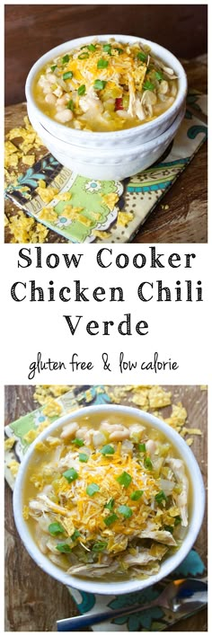 slow cooker chicken chili verde is an easy and delicious side dish