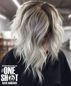 Highlights Silver, Platinum Hair Color, Gorgeous Gray Hair, Silver Hair Color, Ombré Hair, Trendy Hair Color, Brown Blonde Hair