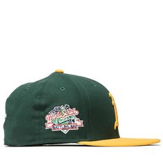 100% Polyester Two-tone Oakland Athletics logo on front Side patch DSM Script and MLB logo on back Green undervisor Diet Starts Monday x New Era collaboration Color: Green Style: 60598387 Oakland Athletics Logo, Athletics Logo, Mlb Logos, Nike Air Max For Women, Jersey Pants, Green Style, Air Jordan 6, Latest Sneakers, Newest Jordans