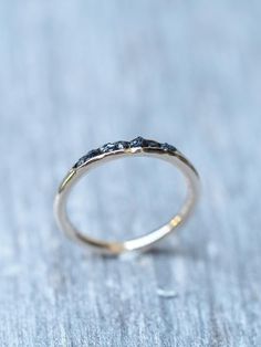 Raw Diamond Ring in Gold // Hidden Gems Capsule Jewelry, Raw Diamond Ring, Sun Jewelry, Runway Jewelry, Raw Diamond Rings, Sapphire Diamond Engagement, Raw Gemstone Ring, Memorial Ring, Silver Diamond Ring