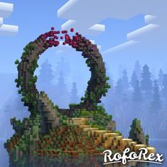 (3) RofoRex (@rofo_official) / X Cool Minecraft Statues, Cool Minecraft Builds Creative, Creative Minecraft Builds, Minecraft Ravine Base, Minecraft Spawn Hub, Minecraft Megabase, Terraforming Minecraft, Amazing Minecraft Builds, Minecraft Magical Builds