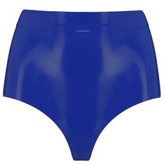 Your ultimate high waist knicker. The Disco Pant, with tailored panelling at the back to flatter your lovely curves and created using double thickness quality latex to the waist band to pull in the waist.   Pair with our range of bras to complete the look. 100% Latex Hand wash only Blue High-cut Leg Bottoms With Contoured Waistband, Blue High-cut Leg Elastane Bottoms, High Waist Fitted Bottoms With Boning, Fitted High Waist Bottoms With Boning, Bold High Waist Stretch Bottoms, Bold Fitted Blue Bottoms, High Stretch Blue Party Bottoms, High Stretch Blue Bottoms For Party, Modern Bottoms With Smoothing High-cut Leg