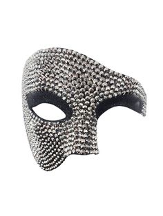 Cover your face in style with the Sigrid Rhinestone Mask. Made with sparkling rhinestones, this mask adds a touch of glamour to your ensemble. Rhinestone Mask, Costume Ball, Halloween Masquerade, Face Mask Black, Set Cover, Masquerade Party, Jumpsuits And Romper, Club Style, Girls Club