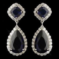 Affordable Elegance Bridal - Sapphire Blue and Clear CZ Wedding Earrings, $65.99 (https://affordableelegancebridal.com/sapphire-blue-and-clear-cz-wedding-earrings/) Blue Wedding Earrings With Diamond Accents, Silver Sapphire Earrings For Wedding, Wedding Sapphire Diamond Earrings, Formal Sapphire Crystal Earrings, Dazzling Sapphire Earrings For Wedding, Classic Sapphire Earrings For Wedding, Blue Sterling Silver Chandelier Earrings For Wedding, Blue Diamond Bridal Earrings For Wedding, Cushion Cut Diamond Accent Earrings For Wedding