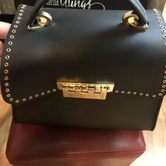 Zac Posen Super Cute Top Handle Crossbody Used, Light Wear Corner And Bottom Of Bag Have Min: To Light Wear. Purchased From Palm Springs Saks 5th Ave In 2018. No Dust Bag, Box Nor Receipt. Zac Posen, Michael Kors Hamilton, Cute Top, Louis Vuitton Twist Bag, Palm Springs, Cute Tops, Cross Body Handbags, Top Handle, Springs