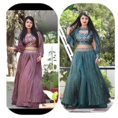 Pure chinon lehenga for women, blue lehenga choli for bridesmaid, designer Indian wedding dress, ready made sequence lehenga choli for gift Lehenga Details:-  Lehenga Color : 1) Onion 2)Blue Lehenga Fabric : Pure chinon  Lehenga Work :Embroidery Sequence Work & Handwork With Can Can and Real Handwork Lehenga inner: Micro Cotton Lehenga Type : Fully Stitched Lehenga Size (width) :  up to 42, Free Size (Regular Fit) Lehenga Length: up to 41 inch Lehenga Flair : 5 Meter Flare Choli(Blouse) Details:  Choli Color : Matching Choli Fabric : Pure chinon  Choli Inner: Micro Cotton Choli Work :Embroidery Sequence Work & Handwork With Can Can and Real Handwork Choli Type :  1 Meter Fully stitched. Choli size : M -38 ( up to L-40 margin), XL42 (up to 2XL - 44Margin)  Blouse wear by model is just for m Party Wear Dresses In Chinon, Floor-length Dola Silk Palazzo Set For Party, Party Lehenga With Dabka Work, Floor-length, Floor-length Lehenga With Dabka Work For Parties, Maxi Length Chinon Lehenga With Dabka Work, Dabka Work Dola Silk Maxi Length Set, Dabka Work Dola Silk Sets In Maxi Length, Party Wear Resham Embroidery Lehenga Maxi Length, Party Lehenga With Dori Work Maxi Length