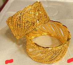 24K Gold Bangles, Dubai Gold Plated Bangles For Women, Indian,African Jewelry, Arab Gold Jewelry, Indian Bridal Jewelry, Gift For Her. 2 pieces Bangles Luxury Heavy Gold Bangle, Luxury Gold Sets For Reception, Luxury Ornate Jewelry For Diwali, Luxury Gold Temple Jewelry Bangle, Luxury Temple Jewelry For Eid, Luxury 22k Gold Traditional Jewelry, Gold Filigree Bangle For Anniversary, Heavy Gold Bracelets For Celebration, Gold Heavy Bangle For Anniversary