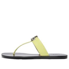 Gucci G 628013-A3N00-7412 628013-A3N00-7412 Yellow Sandals, Slides Slippers, Fashion Sandals, Fashion Black, Beach Pool, Pool Slides, Stylish Sneakers, Black N Yellow, Perfect Pair