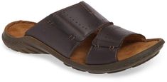 Josef Seibel 'Logan 21' Slide Sandal Josef Seibel, Mens Sandals, Slide Sandals, Clogs, Nordstrom, Sandals, Free Shipping, Leather