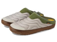 Teva ReEmber Terrain - Clog/Mule Shoes : Chateau Grey : Enjoy your walks and stay comfy in the Teva ReEmber Terrain clogs. Breathable textile upper and lining. Removable synthetic insole. Slip-on style. Pull tab on the side. Round toe silhouette. Textile and synthetic outsole. Imported. Measurements: Weight: 10.2 oz Product measurements were taken using size Men's 9, Women's 11, width Medium. Please note that measurements may vary by size. Weight of footwear is based on a single item, not a pair. Teva Reember, Mule Shoes, Teva Shoes, Boy Shoes, New Wardrobe, Mules Shoes, Sock Shoes, Mule, Me Too Shoes