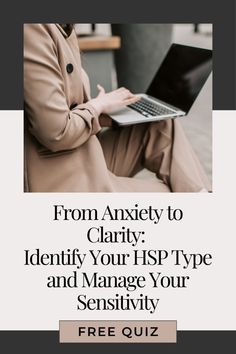 Are you tired of feeling so anxious?  Does the world often feel overwhelming? You might be a Highly Sensitive Person (HSP). 

Our quiz will reveal your HSP archetype, helping you understand your sensitivity and how to manage it effectively. 

Take the free quiz and start your journey to self-acceptance today! Sensitive Person, Highly Sensitive Person, Free Quiz, Self Acceptance, Understanding Yourself