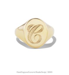 Meticulously crafted with balanced proportions and a polished finish, the Heritage Signet Ring is stunning in its simplicity. While it's beautiful in its plain form, this ring serves as a blank canvas to tell your story through engraving, diamonds, or gemstones of your choosing. The timelessness of this design makes it a perfect fit for both men and women. Refined 14k Gold Jewelry With Vs Clarity, Timeless Diamond Signet Ring, Timeless Stamped 14k Yellow Gold Dome Ring, Timeless Oval Dome Ring Stamped 14k, Timeless Engraved Ring With Polished Finish, Elegant 14k Gold Initial Ring With Engraving Option, Timeless Diamond Initial Ring, Minimalist Diamond Signet Ring With Polished Finish, Timeless Diamond Engraved Ring With Polished Finish