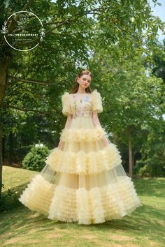 ❖ DUSTY YELLOW TULLE WOMEN DRESS   Elevate your style with our stunning dusty rose tulle women dress, perfect for any special occasion. This tailor-made dress is designed to fit you like a glove, ensuring you look and feel your best. Handmade with care and attention to detail, this custom-sized dress is a true work of art that will make you stand out from the crowd.  Whether you're attending a party or a wedding, this dress is sure to turn heads and make you the center of attention. Don't forget Elegant Cream Tutu Dress With Ruffles, Princess Style Ball Gown For Quinceanera In Spring, Spring Princess Dress With Ruffles And Tulle, Princess Ball Gown For Quinceanera Spring, Elegant Tiered Princess Dress With Ruffles, Elegant Tiered Tutu Dress With Ruffles, Elegant Tulle Princess Dress For Garden Party, Spring Wedding Princess Dress With Tiered Shape, Spring Garden Party Princess Dress With Tulle Skirt