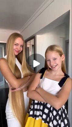 Stefani Chaglar🦋 on Instagram: "Back to school hairstyle ideas💡📚 1 or 2? Save for later💛 #backtoschoolhair #backtoschool #longhairstyles #longhairdontcare #hairideas #longhair #motherdaughterlove #motheranddaughter #hairtutorial #haireducation #hairtransformation" Save For Later, 1 Or 2, Hairstyles For School, Hair Transformation, Hairstyle Ideas, Mother Daughter