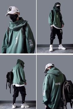 Tech Clothing, Techwear Fashion, Cyberpunk Clothes, Streetwear Jackets, Love Street, Cyberpunk Fashion, Futuristic Fashion, Cool Outfits For Men, Japanese Streetwear