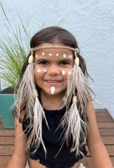 Aboriginal Children's head pieces Authentically handcrafted headdresses, arm bands, men's warrior head bands, full skirts for dance groups, special occasions, weddings, photo shoots or just as a unique cultural gift. Aboriginal owned family business creating traditional dance wear for mob. Suitable for non-Aboriginal people to purchase, wear or hang as artwork with respect. Bohemian White Headband, Bohemian Headband Costume Hats And Headpieces For Party, Bohemian Adjustable Headband For Costume Party, Adjustable Bohemian Headband For Costume Party, Bohemian Party Headpieces With Matching Headband, Bohemian Headpieces With Matching Headband For Party, Bohemian Headband For Costume Party, Bohemian Festival Hair Accessories With Matching Headband, Bohemian White Headband Headpiece