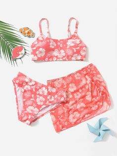 Preppy Kids, Swimsuits Outfits, Skirts For Kids, Floral Swimsuit, Clothing Photography