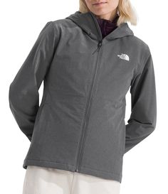 From The North Face&#x2C; this hoodie features:Raschel fleece fabricationHoodie necklineLong sleevesAttached three-piece hoodSecure zip hand pocketsRib-knit cuffsStandard fitHighly wind resistant windwallHeat transfer logo on left chest and back right shoulderFully linedStraight hemlineFront zip closureApprox. 25.75" lengthRecycled polyester/elastaneMachine wash/tumble dry Imported. The North Face Long Sleeve Outerwear With Drawstring Hood, The North Face Hoodie With Double-lined Hood For Fall, The North Face Hooded Hoodie With Double-lined Hood, North Face Brand, The North Face Long Sleeve Hoodie With Double-lined Hood, The North Face Fleece-lined Outerwear For Hiking, Hoodie Xxl, Matching Family Pajamas, Tall Jeans