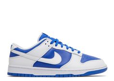 Nike Dunk Low Racer Blue, Dunk Low Racer Blue, White Dunks, Dunks Low, Tenis Nike, Nike Models, Sb Dunk Low, Adidas Yeezy Boost 350, Swoosh Logo