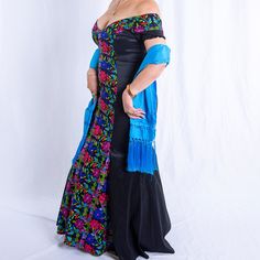 Taffeta Fabric 10 % Stretch Include Rebozo Mexican Dresses For Women, Mexican Dress, Taffeta Fabric, Mexican Dresses, Mothers Dresses, Dresses For Women, Colorful Dresses, Maxi Dress, Black White