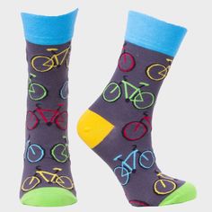 Our colorful socks are particularly comfortable and soft. They don't have a toe seam. The colors are strong and as shown in the pictures. The socks have a pleasant scent. All sizes are one size Care instructions: machine wash at 30oC Material: 80% cotton 18% polyamide 2% elastane Multicolor Stretch Cotton Socks, Comfortable Non-slip Multicolor Socks, Comfortable Multicolor Non-slip Socks, Multicolor Non-slip Comfortable Socks, Breathable Stretch Multicolor Socks, Multicolor Stretchable Breathable Socks, Bicycle Sport, Colorful Socks, Casual Socks