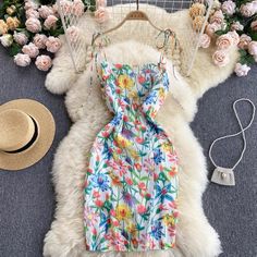 Summer,Goddess style, sexy, backless, short print halter dressMaterial: blendedColor:as pictureStyle:goddessFeatures:floral printedSize(cm):S,M,L 1inch=2.54cmS Length 95 Bust 86 Waist 76&ltp&gtM length 96 bust 90 waist 80</p>&ltbr/>&ltp&gtL Length 97 Bust 94 Waist 84</p>&ltbr/>&ltp&gtNote:Due to different measurement methods,there will be 1-3 error(unite:cm), please understand.</p>&ltbr/>&ltp&gtPlease check the size carefully Girly Backpacks, Summer Goddess, Goddess Style, Classy Gowns, Printed Halter Dress, Fashion Tops Blouse, Teen Fashion Outfits, Cami Dress, Cute Casual Outfits