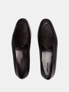 The Belgian - Brown Deerskin is our sleek and sophisticated take on an iconic loafer that we like to pair with either a pair of jeans, tailored trousers or black tie. This head-turning style with a French binding apron will undoubtedly elevate any outfit, whether that might be at home or on the town. Crafted in soft deerskin with a cushioning footbed for supreme comfort. Modern Goodyear Welted Loafers For Work, Goodyear Welted Loafers For Business In Fall, Modern Formal Loafers With Goodyear Welt, Modern Semi-formal Loafers With Leather Lining, Luxury Formal Loafers For Fall, Sleek Formal Loafers For Fall, Luxury Loafers For Semi-formal Fall Occasions, Luxury Semi-formal Loafers For Fall, Luxury Semi-formal Fall Loafers