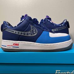 Nike Air Force 1 Low Doernbecher Freestyle 2018 Blue Wmns Women’s Size 7 Sneakers Shoes W/ Box Bv7165-400. Lightly Worn And Overall Still Look Great. Come With The Original Box And Extra Patches. Sick Pair Of Kicks! Air Force Women, Nike Air Force 1 Low, Air Force 1 Low, Nike Air Force 1, Sneakers Shoes, Air Force 1, Nike Air Force, Womens Shoes Sneakers, Air Force