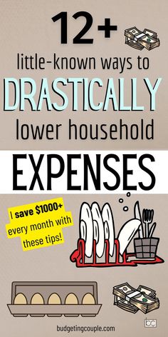 Best Ways to Budget and Save Money (Saving Money Tips for Monthly Personal Finance) Budgeting Strategies, Finance Budget, Financial Empowerment, Household Finances