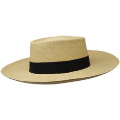 Panamahoed Cuenca - Chemise voor Mannen (Graad 3-4) Brede Rand - Gambler Hat, Hat Light, Hat Making, Wide Brimmed, Straw Hat, Ecuador, Panama Hat, Panama, Light Brown