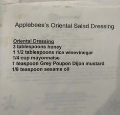 Asian Salad Dressing, Types Of Salad, Savory Salads, Asian Salad