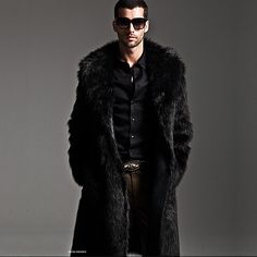 Season:Winter,Fall; Fabric:Faux Fur; Sleeve Length:Long Sleeve; Look After Me:Hand wash; Gender:Men's; Style:Streetwear,Casual,Sporty; Elasticity:Micro-elastic; Occasion:Going out,Daily,Street,Outdoor; Outerwear Length:Long; Placket:Cardigan; Fit Type:Regular Fit; Function:Breathable,Warm; Pattern:Solid Color; Design:Pocket; Neckline:Turndown; Outerwear Type:Polar Fleece; Front page:FF; Listing Date:10/13/2021; Production mode:External procurement; Bust:; Length: Fur Coat Men, Mens Leather Coats, Long Faux Fur Coat, Black Faux Fur Coat, Winter Fur Coats, Mens Fur, Fur Clothing, Long Winter Coats, Langer Mantel