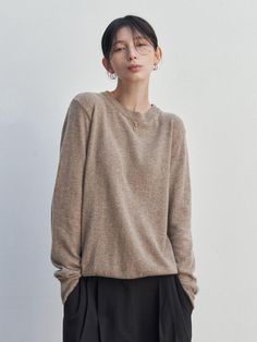 Editor's NotesLOEIL presents basic and stylish outfits that are easy-to-wear and perfect for daily looks - Round neck- Warm and comfy- Wool knit wear Measurements (in.)Shoulder: 16.5in.Chest: 20.0in.Sleeve: 23.6in.Length: 23.6in. Composition & Care- NYLON 50% FINE WOOL 35% CASHMERE 10% RAYON 5%- Dry clean only Designer- Made in Korea- by LOEIL Knit Wear, W Concept, Wool Knit, Daily Look, Neck Warmer, Stylish Outfits, Knitwear, Round Neck, Cashmere