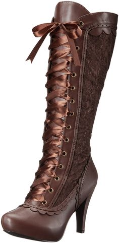 PRICES MAY VARY. Victorian boot Steampunk Boots, Pirate Boots, Granny Boots, Costume Boots, Victorian Boots, Ellie Shoes, Wedding Boots, Pirate Woman, Costume Shoes