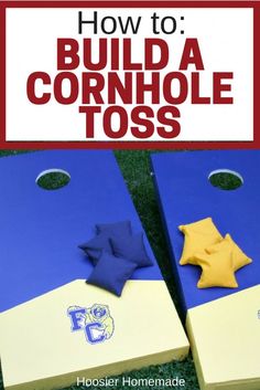 how to build a cornhole toss