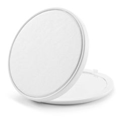 an image of a white round object on a white background