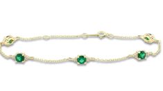 Add a touch of luxury with our Lab-Created Emerald & Diamond Station Bracelet. Featuring vibrant lab-created emeralds and sparkling diamonds set in a timeless design, this bracelet is perfect for any occasion. Crafted with precision, it offers elegance and sophistication to your jewelry collection. 14k Gold Bracelet For Formal Occasions With May Birthstone, Formal 14k Gold Bracelet With May Birthstone, Yellow Gold Bracelets For May Birthstone, Yellow Gold Emerald Bracelet For Formal Occasions, Formal Yellow Gold Bracelet With May Birthstone, Formal Yellow Gold Bracelets For May Birthstone, Emerald Bracelets For Formal Occasions, May Birthstone, Formal Emerald Bracelets For May Birthstone, Elegant Yellow Gold Bracelet With Emerald