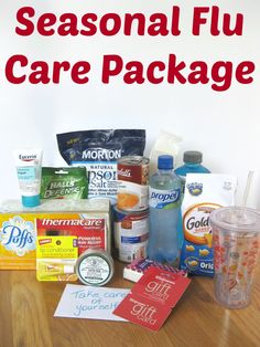 Sick Kit, Chest Congestion Remedies, Get Well Baskets, Boyfriend Care Package, January Ideas, Get Well Gift Baskets, Care Basket, Emergency Essentials, Military Care Package