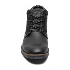 The versatile Nunn Bush Circuit Plain Toe Chukka features a stylish upper with a modern mix of textures, materials, colors, and a cool, two-tone sole. A go-to boot for work or play, it also has breathable mesh linings and a fully cushioned Comfort Gel footbed.Features: ComfortClosure Type: Lace-UpShaft Circumference: 10 InchesBoot Shaft Height: 4 InchesShoe Heel Height: 1 1/4 InchesUpper/Outer Base Material: 100% SyntheticShoe Lining Material: FabricSole Material Content: 100% RubberToe Type: Pl Urban Leather Lace-up Winter Boots, Urban Leather Lace-up Boots For Winter, Urban Leather Winter Boots, Urban Leather Lace-up Ankle Boots, Casual Workwear Lace-up Ankle Boots, Modern Synthetic Boots For Work, Modern Synthetic Boots For Workwear, Urban Black Lace-up Boots With Round Toe, Urban Black Ankle Boots