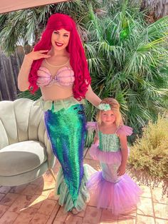 The new Ariel Mermaid Costume is on sale for photo shoots, birthday parties, concept parties and Halloween. The costume is made of premium sequin fabric. 5 layers of tulle are used to make the hem fluffy. The costume includes a clasp...It's exciting to share my designs with you... I recommend that you look at the size chart before purchasing. I have tried to clearly show the age groups and sizes we use but if you have any questions please contact me and I will be happy to assist you :) NOTE : It Toddler Party Dresses, Ariel Mermaid Costume, Mermaid Dress For Kids, Toddler Princess Costume, Mermaid Costume Kids, Ariel Halloween, Diy Girls Costumes, Ariel Halloween Costume, New Ariel