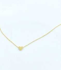 Solid 14K Heart Necklace, Tiny 14K Gold Heart, Dainty Tiny Necklace, Solid Gold Jewelry, Gold Heart Necklace, Graduation Gift, Gift for Mom. This beautiful dainty solid 14K gold heart necklace is the perfect gift and great for any occasion. Beautifully worn on its own or layered with other necklaces. 14K (yellow) solid gold heart measures 8mm and is centered on a delicate shimmering cable chain. PLEASE convo me for custom orders. :) **PLEASE NOTE: THIS LISTING IS ONLY FOR ONE NECKLACE ** 🎁 Come 14k Gold Heart Cut Necklace For Valentine's Day, Yellow Gold Heart Cut Necklace For Valentine's Day, Valentine's Day Heart Cut 14k Gold Necklace, Valentine's Day Heart Cut Necklace Stamped 14k, Valentine's Day 14k Stamped Heart Cut Necklace, Valentine's Day Yellow Gold Heart-cut Necklace, Valentine's Day Heart Cut Yellow Gold Necklace, Valentine's Day Yellow Gold Heart Cut Necklace, Yellow Gold Heart Necklaces For Valentine's Day