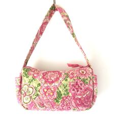 VERA BRADLEY Retired Petal Pink Maggie Wide Strap Shoulder Bag EUC. What's My Aesthetic, Carrier Bag, Suit Accessories, Vera Bradley Bags, Wide Straps, Denim Wash, Vera Bradley, Christmas Ideas, Dream Closet