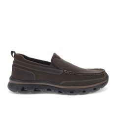 When it comes to long-lasting comfort and next-level style, these Dockers slip-on loafers are here to elevate any day you’ve got planned. Complete with synthetic leather and textile uppers and Dockers Active Rebound shock-absorbing outsoles, these men’s shoes will have you looking great and feeling supported all day long. From jeans to khakis, these loafers add style to any casual look with their detailed stitching, contrasting textures, and bold rubber outsole. And in these shoes, you’ll be fee Moisture Wicking Socks, Contrasting Textures, Shoe Warehouse, Coban, Dress Loafers, Closed Toe Shoes, Casual Loafers, Round Toe Heels, Penny Loafers