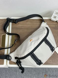 BirdinBag - Versatile and Stylish Crossbody Waist Bag with Adjustable Belt for Travel, Sports, and Everyday Use Functional Large Capacity Chest Bag For School, Practical Large Capacity Chest Bag For Daily Use, Shoulder Chest Bag For Outdoor Activities, Casual Rectangular Chest Bag, Sports Crossbody Chest Bag With Adjustable Strap, Large Capacity White Chest Bag For School, White Rectangular Chest Bag For School, Outdoor Mobile Phone Backpack, Sporty Shoulder Bag Backpack For Outdoor Use