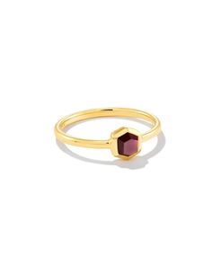 You can’t go wrong with the Davie 18k Gold Vermeil Band Ring in Ruby. Our signature icon reimagined in a modern, minimalist design made to wear every day. Kendra Scott Ring, Plating Techniques, Ring Ruby, Modern Minimalist Design, Demi Fine Jewelry, Ruby Ring, White Ring, Kendra Scott, Birthstone Jewelry