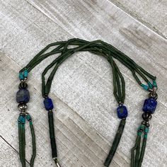 "35.4 Grams, 24\"-26\" Lapis Lazuli Multi-Strands Green serpentine Beaded Necklace, Sizes in strand 1mm - 29mm gemstone Jewelry Handmade, EeP255 Weight: About 35.4 Grams or so Length of Strand: About 24-26\" or so Beads Length: About 1mm - 29mm Beads Width: About 1mm - 27mm Thickness: About 1mm - 9mm The buyer will receive the exact item as pictured! Look at images carefully before purchase. Actual item may differ slightly than the image due to image quality, lightening, Contrasts, resolutions, Bohemian Single Strand Lapis Lazuli Beaded Necklace, Bohemian Hand-strung Lapis Lazuli Jewelry, Green Gemstone Beads Jewelry For Beach, Bohemian Single Strand Lapis Lazuli Necklace, Spiritual Faceted Beads Jewelry For Beach, Spiritual Polished Beads Jewelry For Beach, Spiritual Beach Jewelry With Faceted Beads, Spiritual Beach Faceted Bead Jewelry, Spiritual Beach Jewelry With Polished Beads