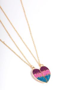 Get creative with the Lovisa Kids Collection! This playful and colourful range has a little something for everyone, kids and big kids at heart! This kids necklace features a BFF magnet charm, perfect for little ones and their bestie. | Lovisa Kids Magnet Strap Heart BFF Necklace Puffy Heart Necklace, Kids At Heart, Bff Necklace, Bff Necklaces, Kids Necklace, Kids Collection, Puffy Heart, Heart For Kids, Get Creative