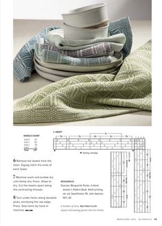 the instructions for making an easy knitted dishcloth