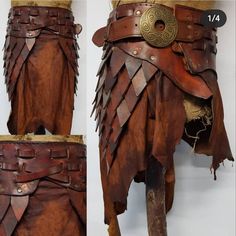 Armadura Cosplay, Steampunk Boots, Viking Costume, Larp Costume, Shoulder Armor, Leather Armor, Medieval Clothing, Fantasy Costumes, Fantasy Armor