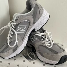 Brought Wrong Size Never Worn. New Balance Gray Lace-up Walking Shoes, New Balance Gray, Shoes New Balance, New Balance Shoes, Womens Shoes Sneakers, Gray White, New Balance, Shoes Sneakers, Bring It On